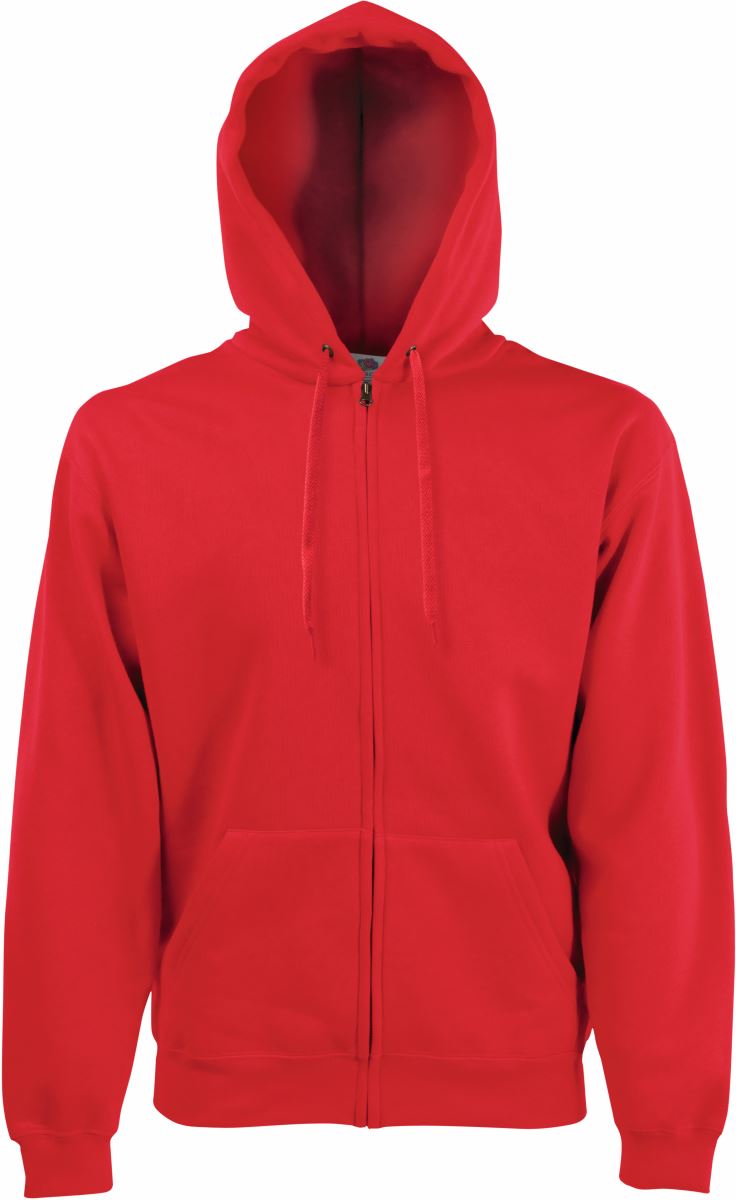 Kinder Kapuzen Sweatjacke rot - mit Aufschrift Tanzgarde Narrenbund Neuhausen e.V. – Bild 3