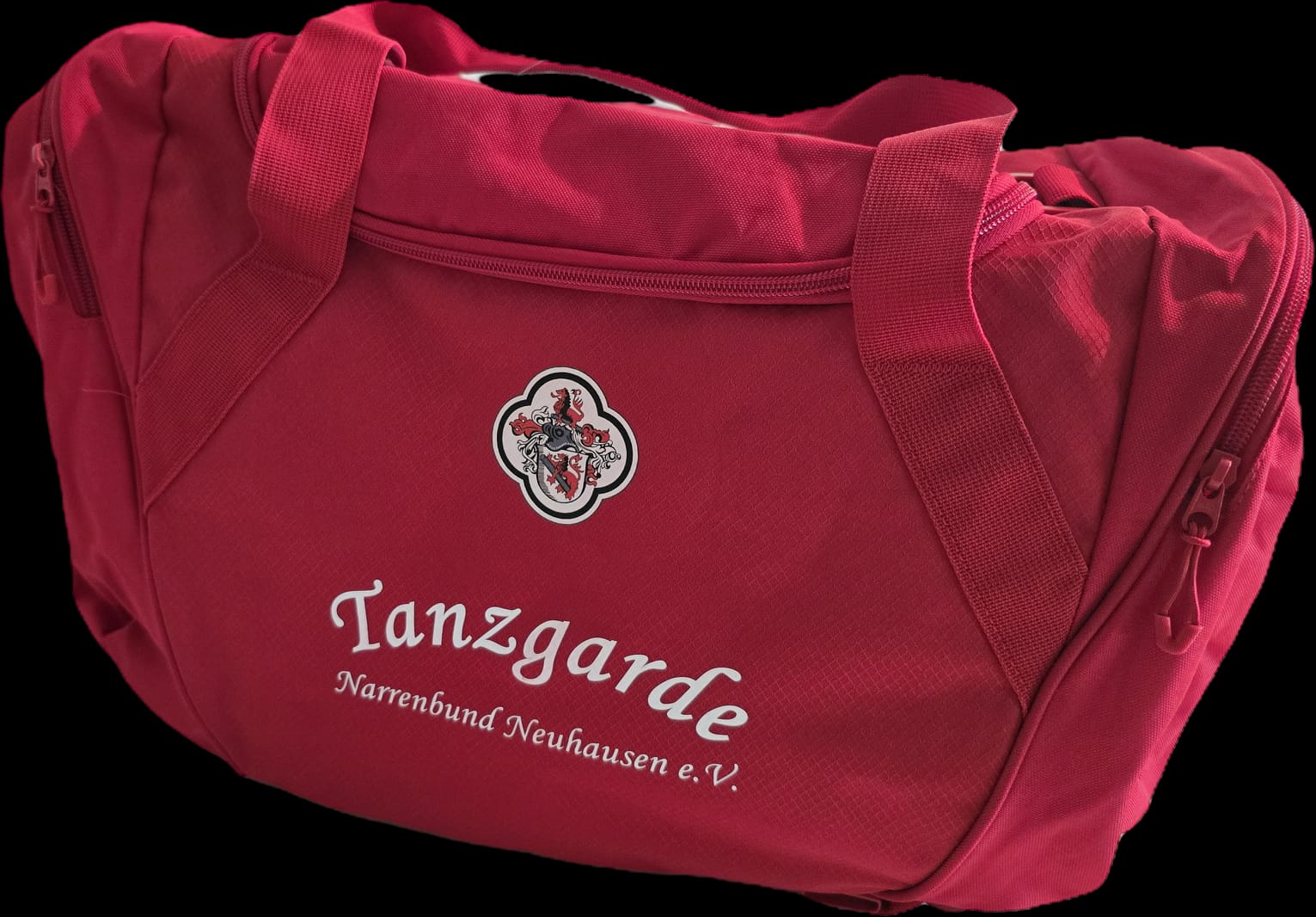 Jako Rucksacktasche - mit NBN Logo, Aufschrift Tanzgarde Narrenbund Neuhausen e.V. & Name