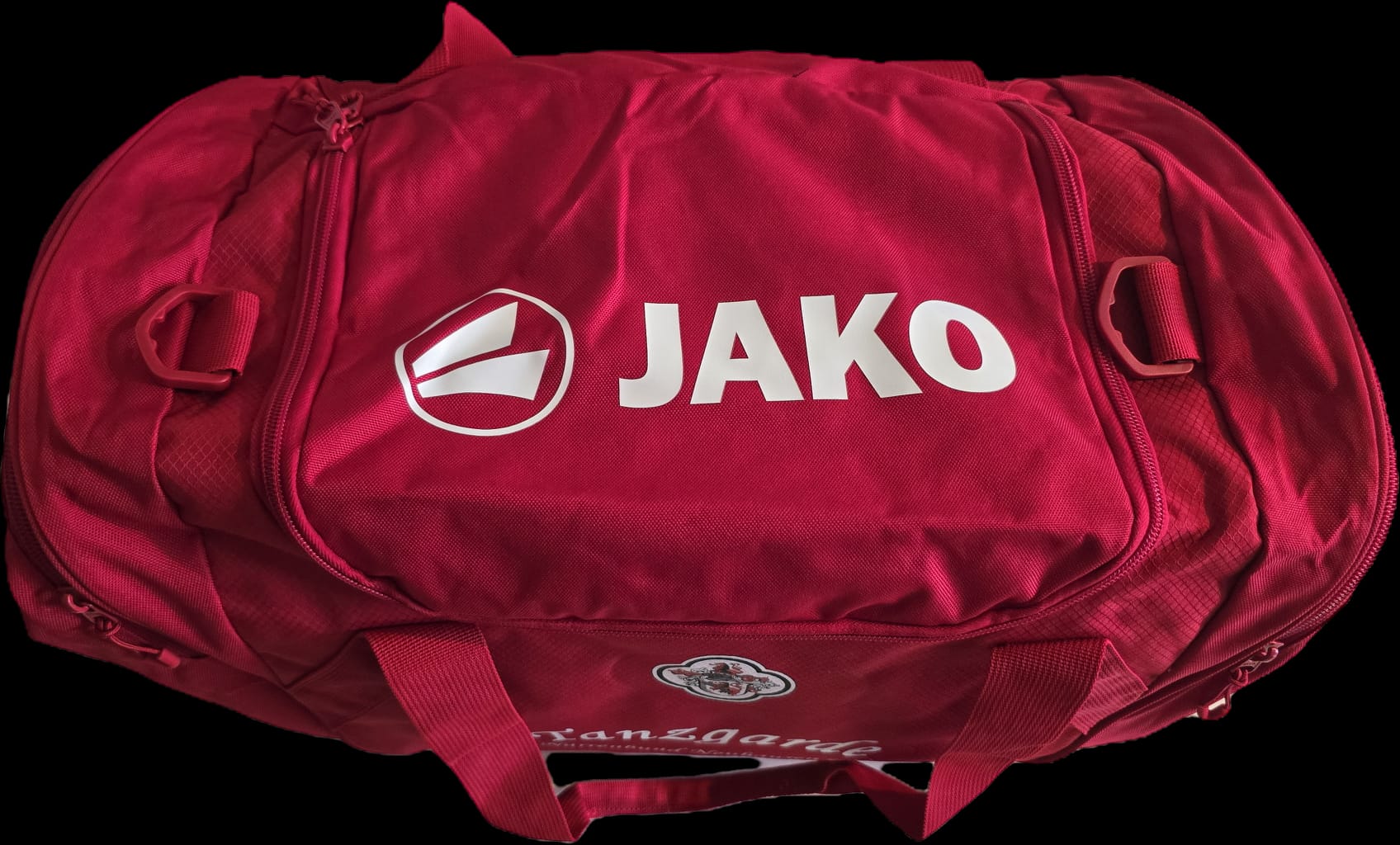 Jako Rucksacktasche - mit NBN Logo, Aufschrift Tanzgarde Narrenbund Neuhausen e.V. & Name – Bild 3