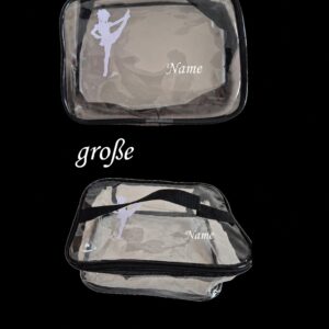 Kosmetiktasche klein / groß mit "Gardemädchen" und Name